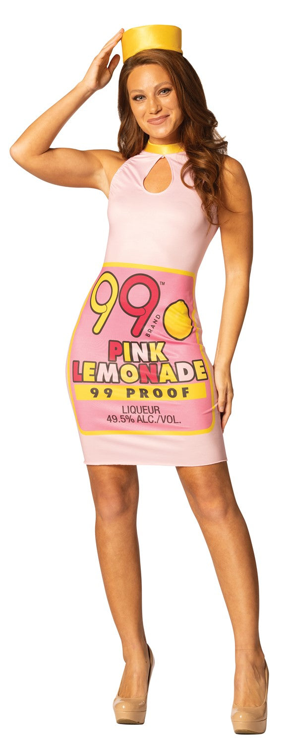 Rasta Imposta 99 Pink Lemonade Kleid Kostüm 2-8 Damen