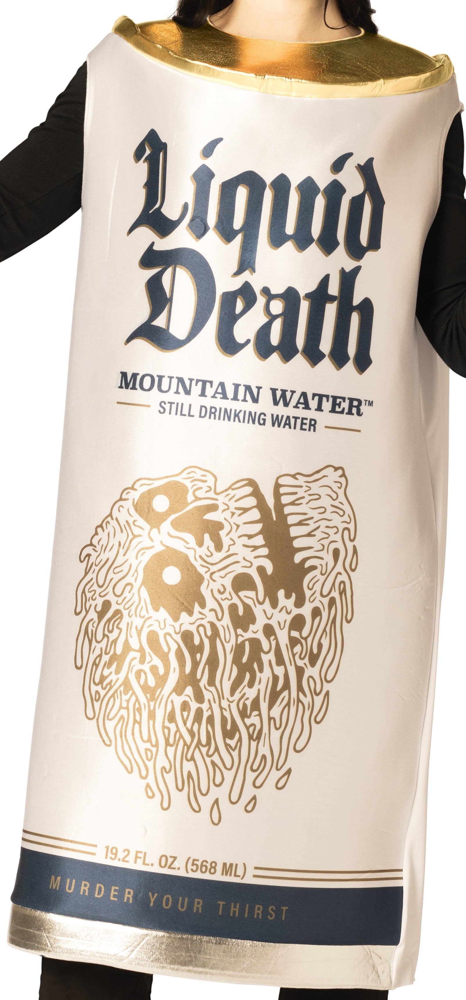 Rasta Imposta Liquid Death Still Water Dosenkostüm Weiß