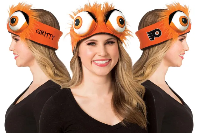 Rasta Imposta Gritty NHL Stirnband Unisex One Size Orange