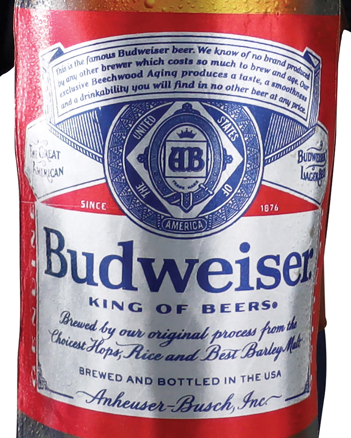 Rasta Imposta Budweiser Bierflasche Kostüm Erwachsene One Size