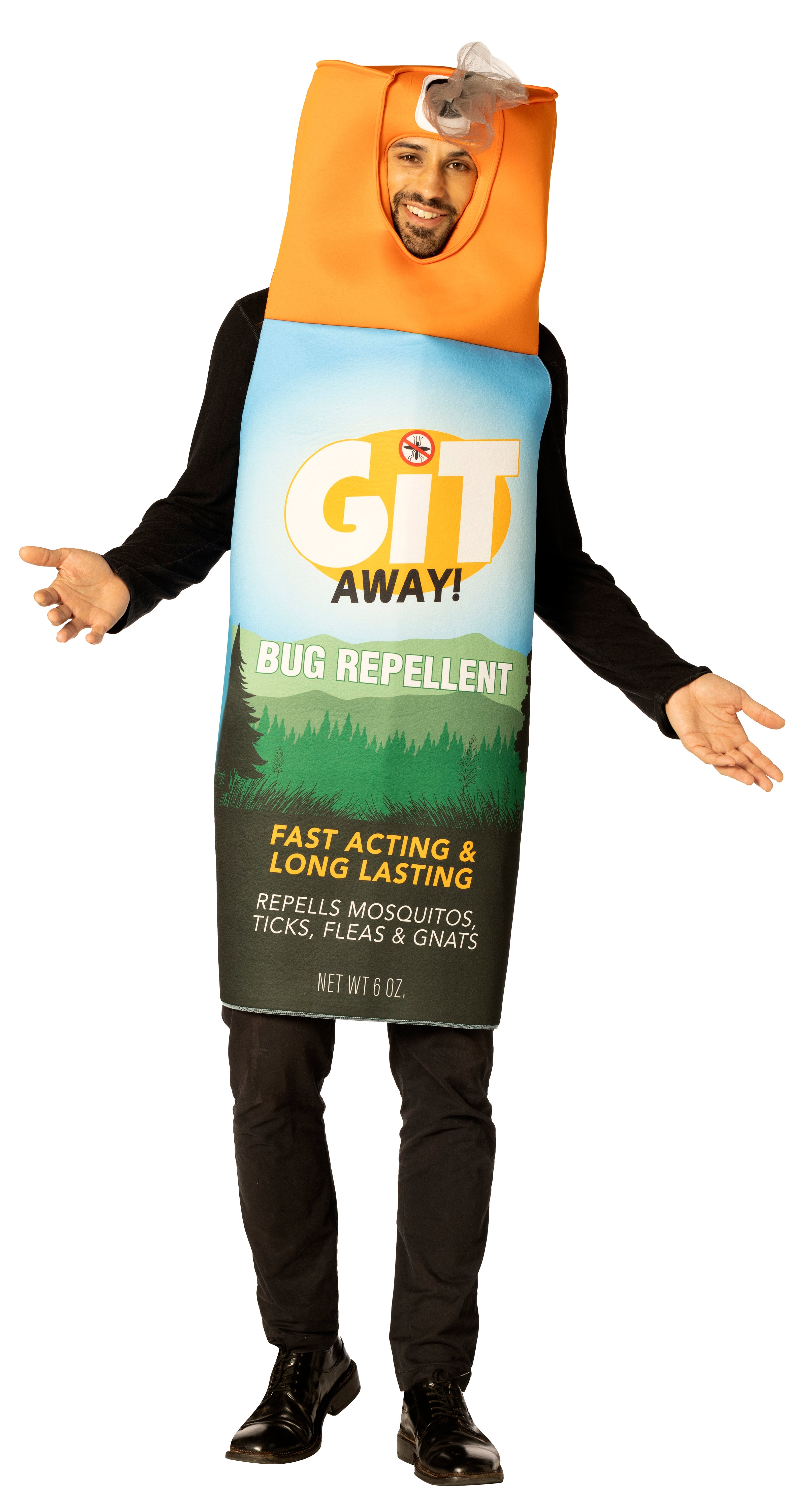 Rasta Imposta GIT Bug Repellent Spray Kostüm One Size