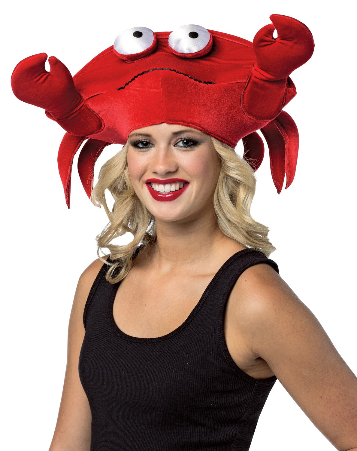 Rasta Imposta Crab Hat Krabben Hut Einheitsgröße Rot