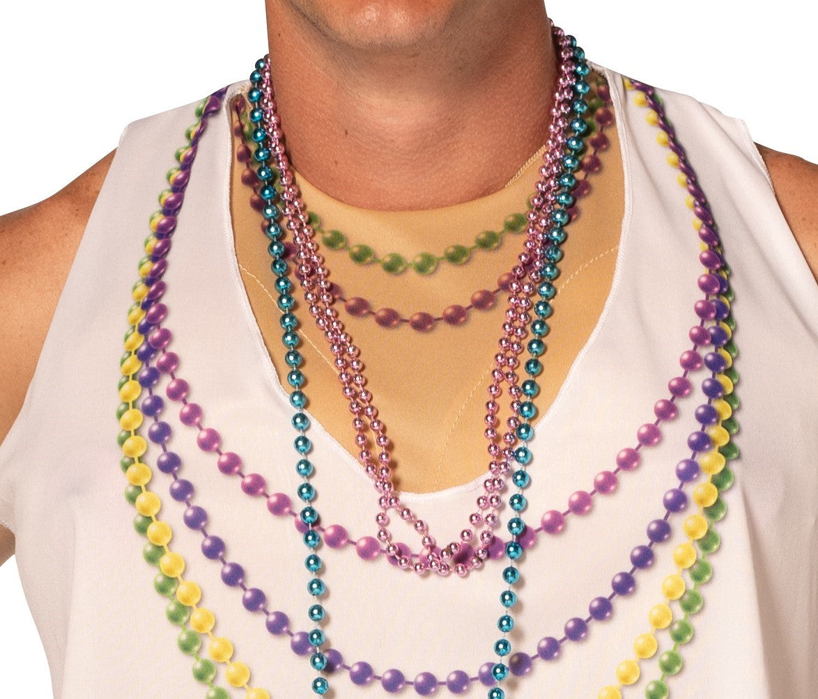 Rasta Imposta Mardi Gras Flasher Shirt Kostüm Einheitsgröße
