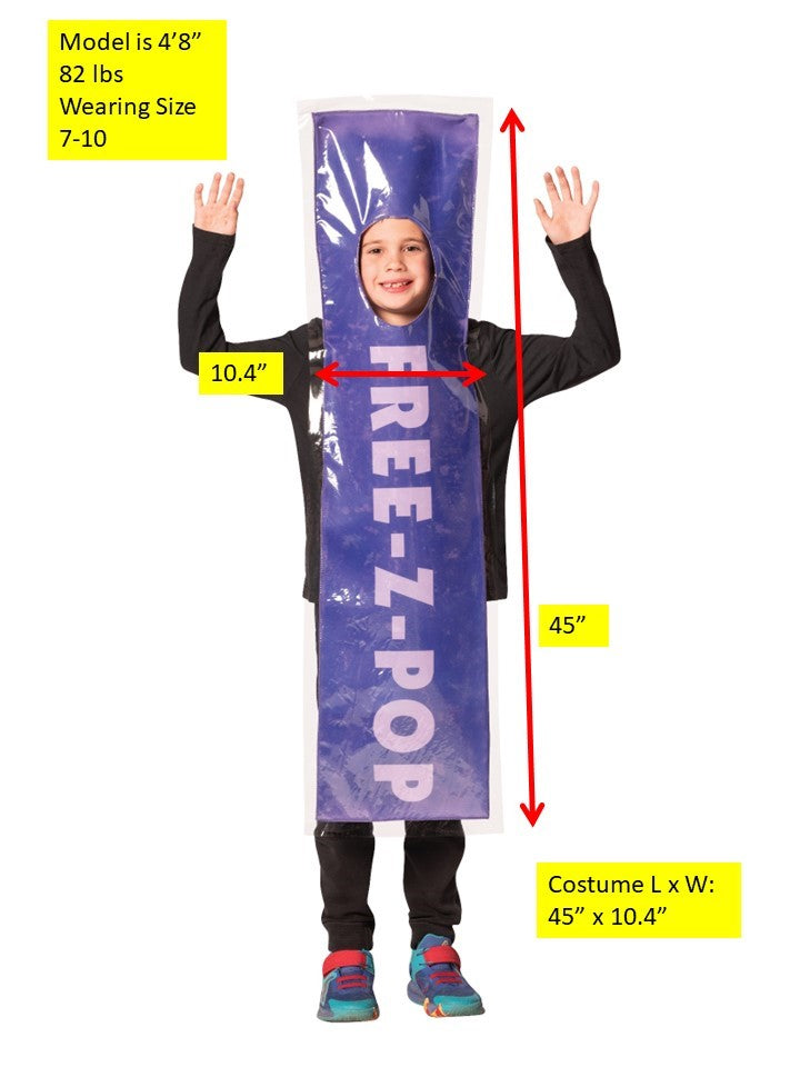 Rasta Imposta FREE-Z-POP Kostüm Lila Kinder 7-10