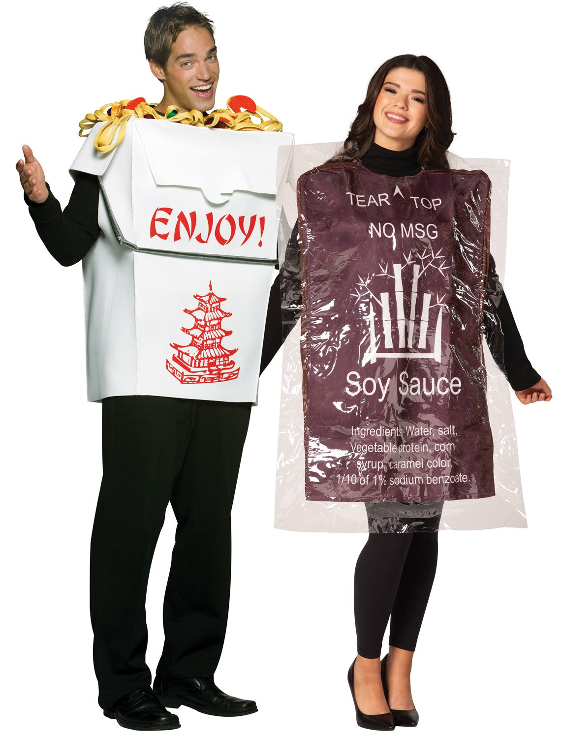 Rasta Imposta Chinese Takeout & Sojasauce Paarkostüm One Size