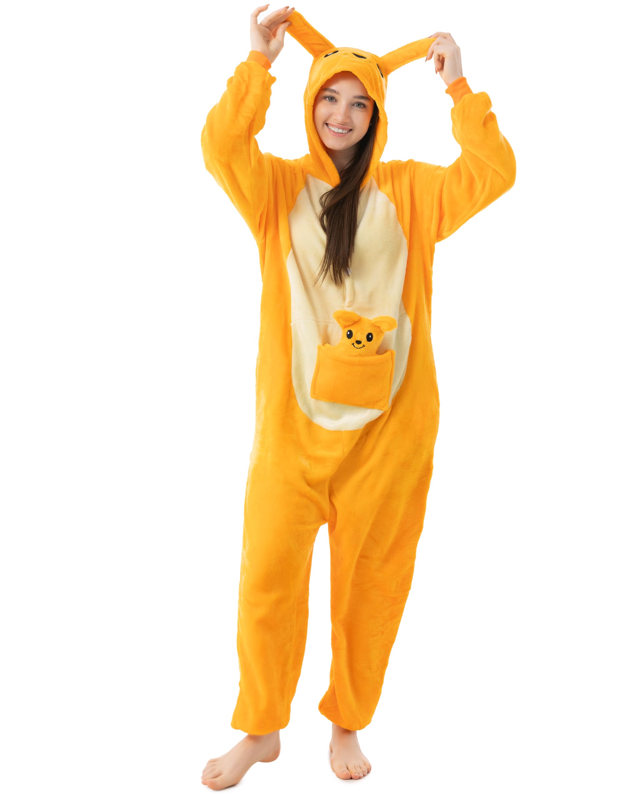 Katara Partyanzug Onesie Blauer Stich Plüsch Kostüm