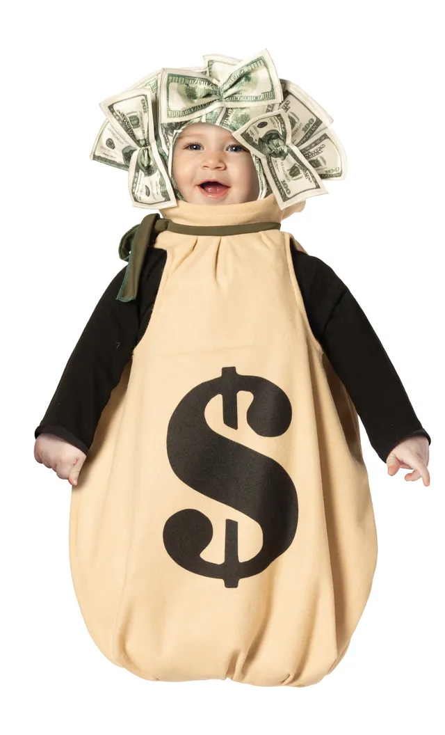 Rasta Imposta Money Bag Kostüm Baby 3-9 Monate Fleece
