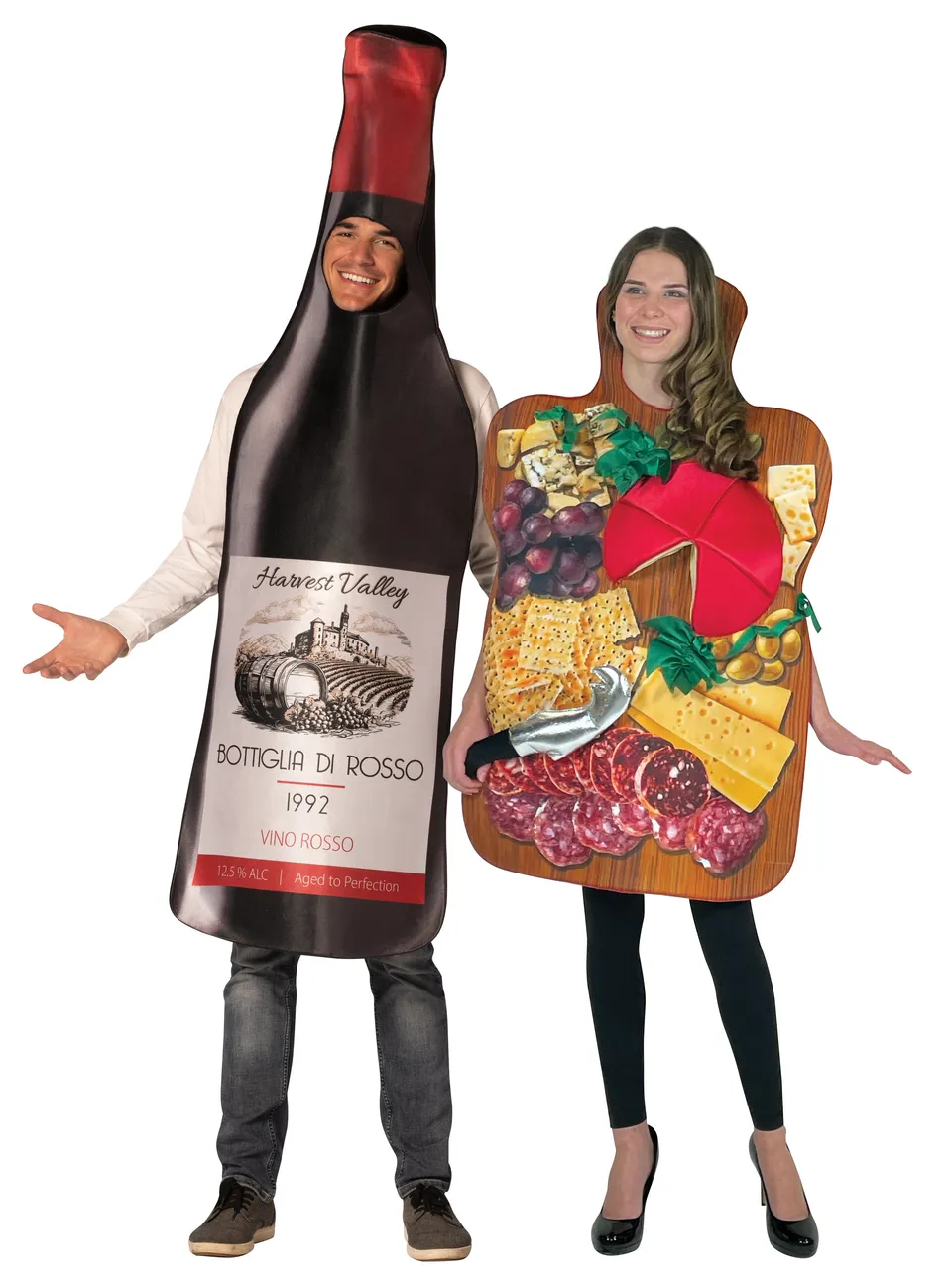 Rasta Imposta Charcuterie Board Wine Partnerkostüm 2er Set