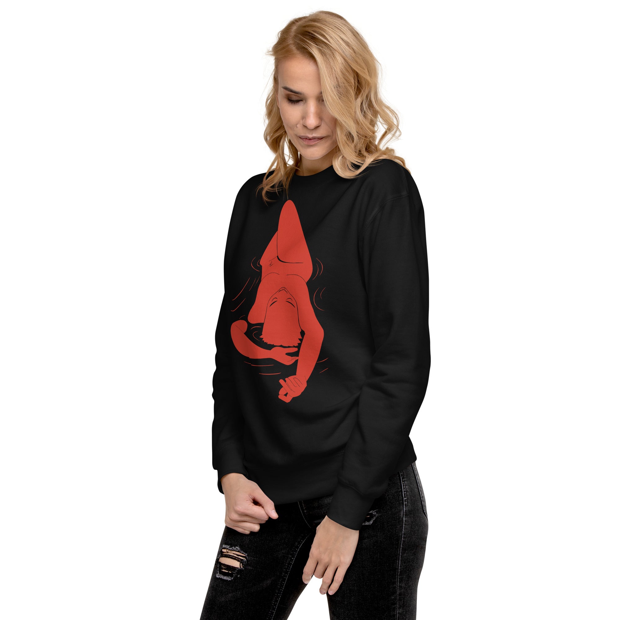 Black Snake SERIA Sweatshirt schwarz Grafik Unisex