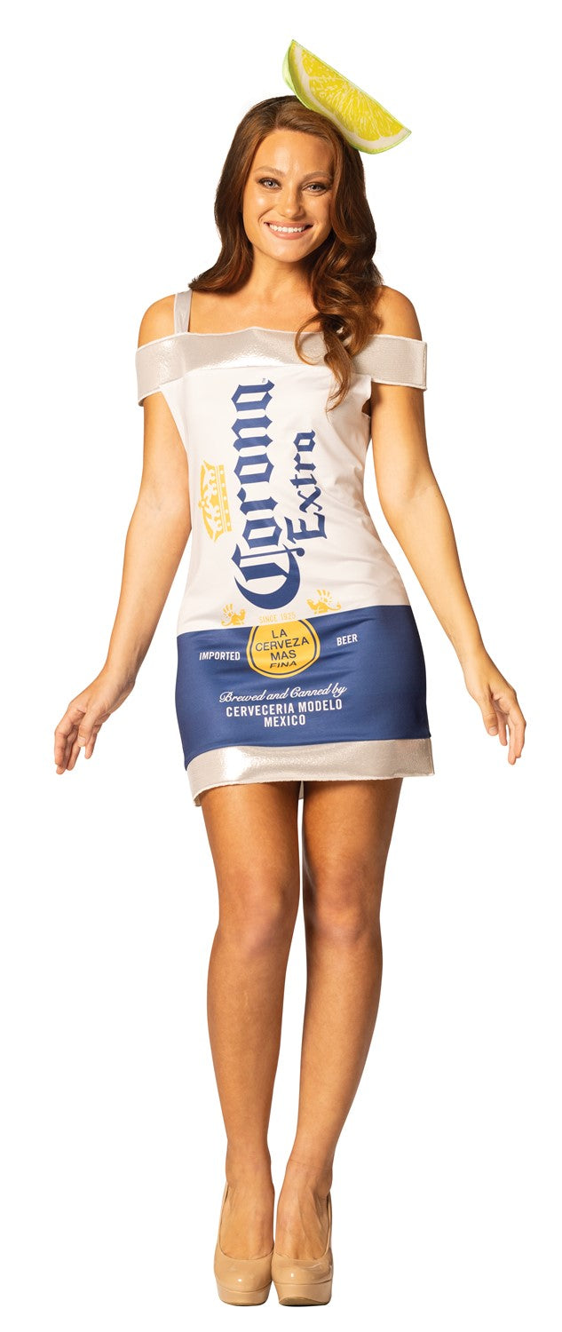 Rasta Imposta Corona Extra Bier Kostüm Damen M-L