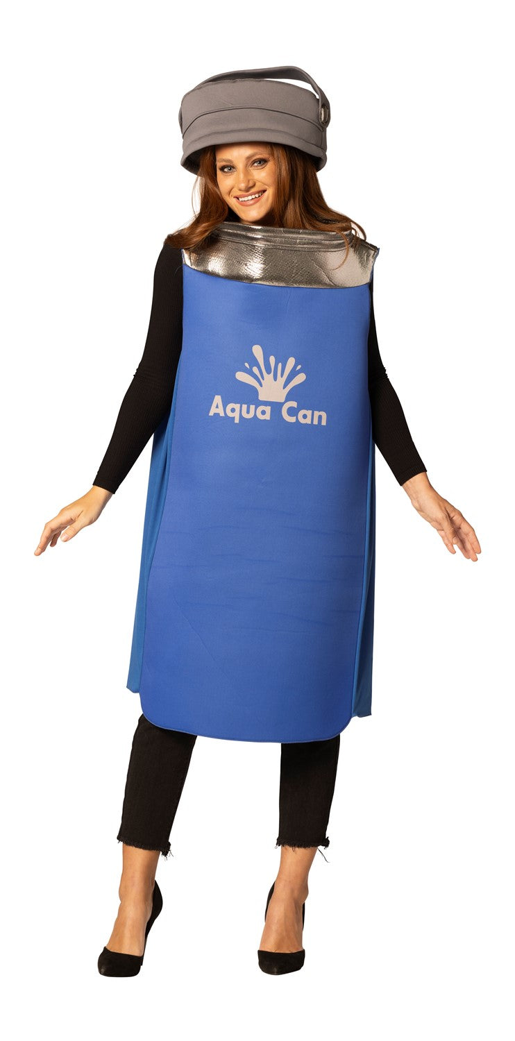 Rasta Imposta Aqua Can Wasserflasche Kostüm One Size mit Hut