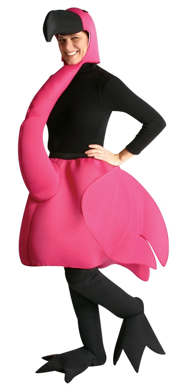 Rasta Imposta Flamingo Kostüm Erwachsene One Size