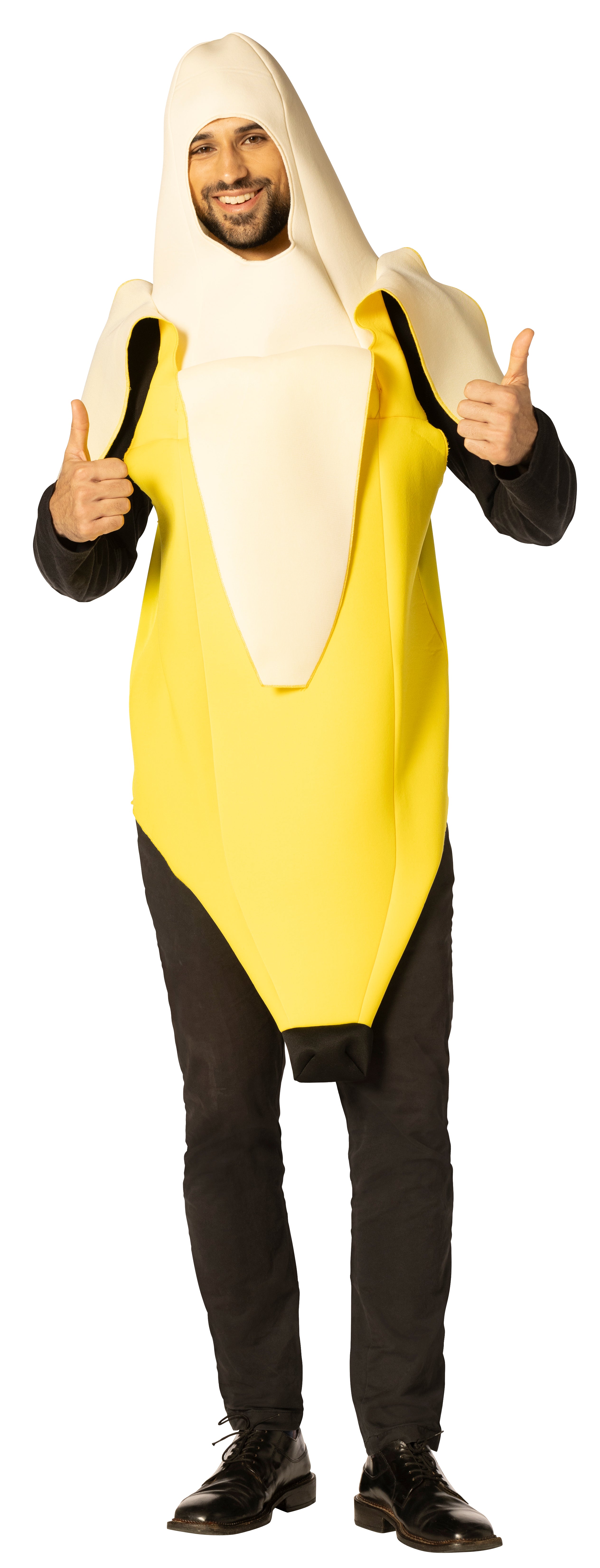 Rasta Imposta Peeled Banana Kostüm Banane Einheitsgröße gelb