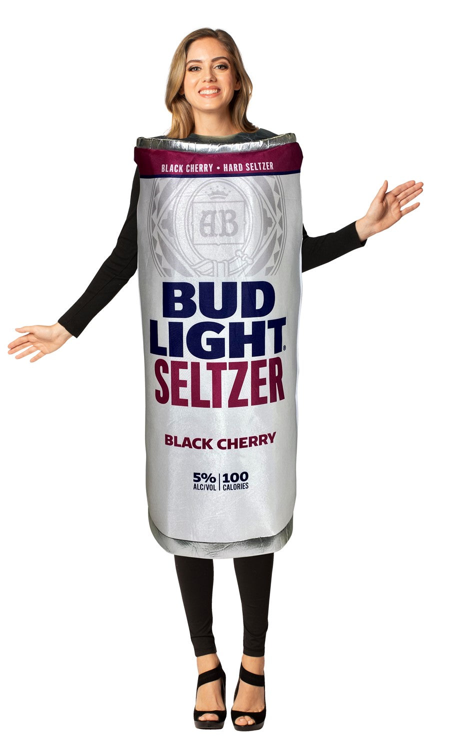 Rasta Imposta Bud Light Seltzer Dosenkostüm Black Cherry One Size