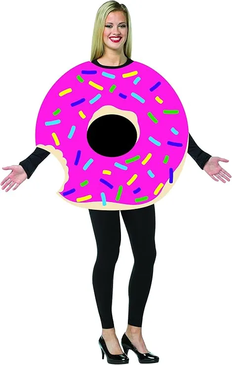 Rasta Imposta Strawberry Doughnut Kostüm Erdbeere One Size