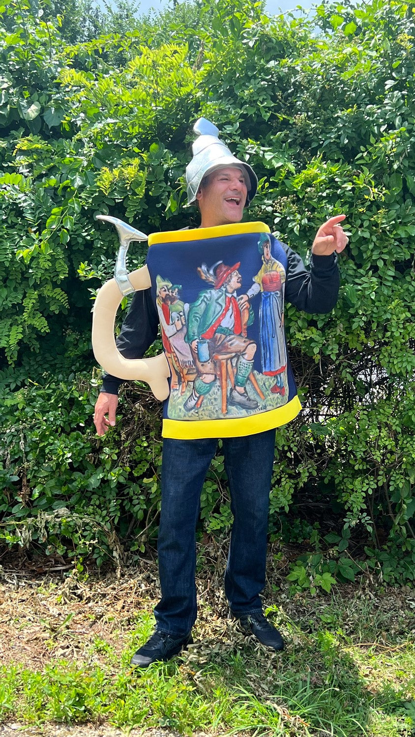 Rasta Imposta Beer Stein Bierkrug Kostüm Einheitsgröße