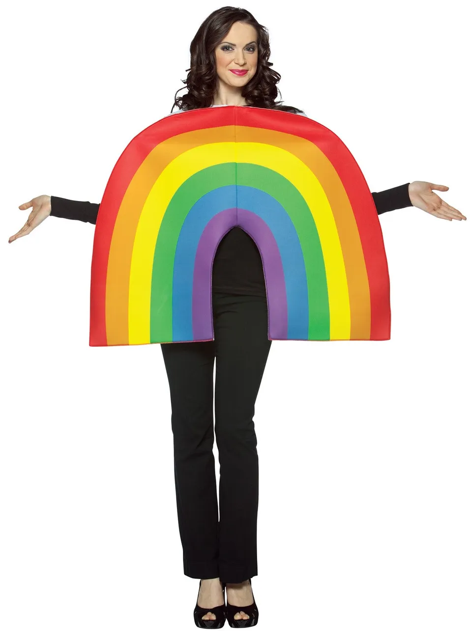 Rasta Imposta Rainbow Erwachsenenkostüm One Size Bunt