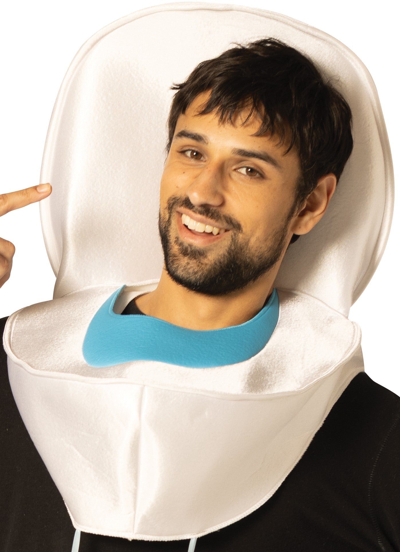 Rasta Imposta Toilet Seat Kopfschmuck Kostüm Einheitsgröße