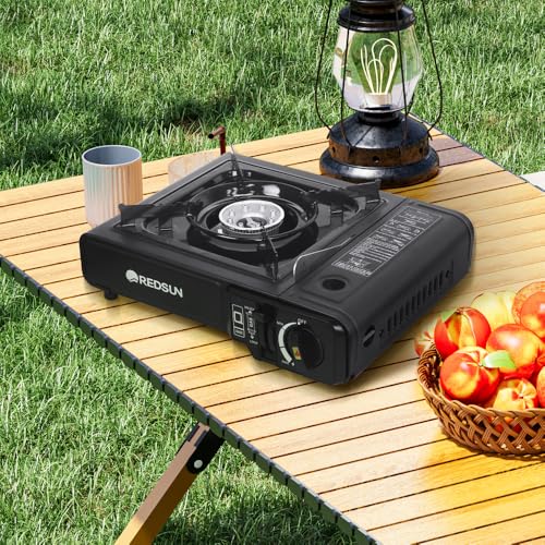 REDSUN AA Kartuschenkocher 1,95 kW Campingkocher Piezo