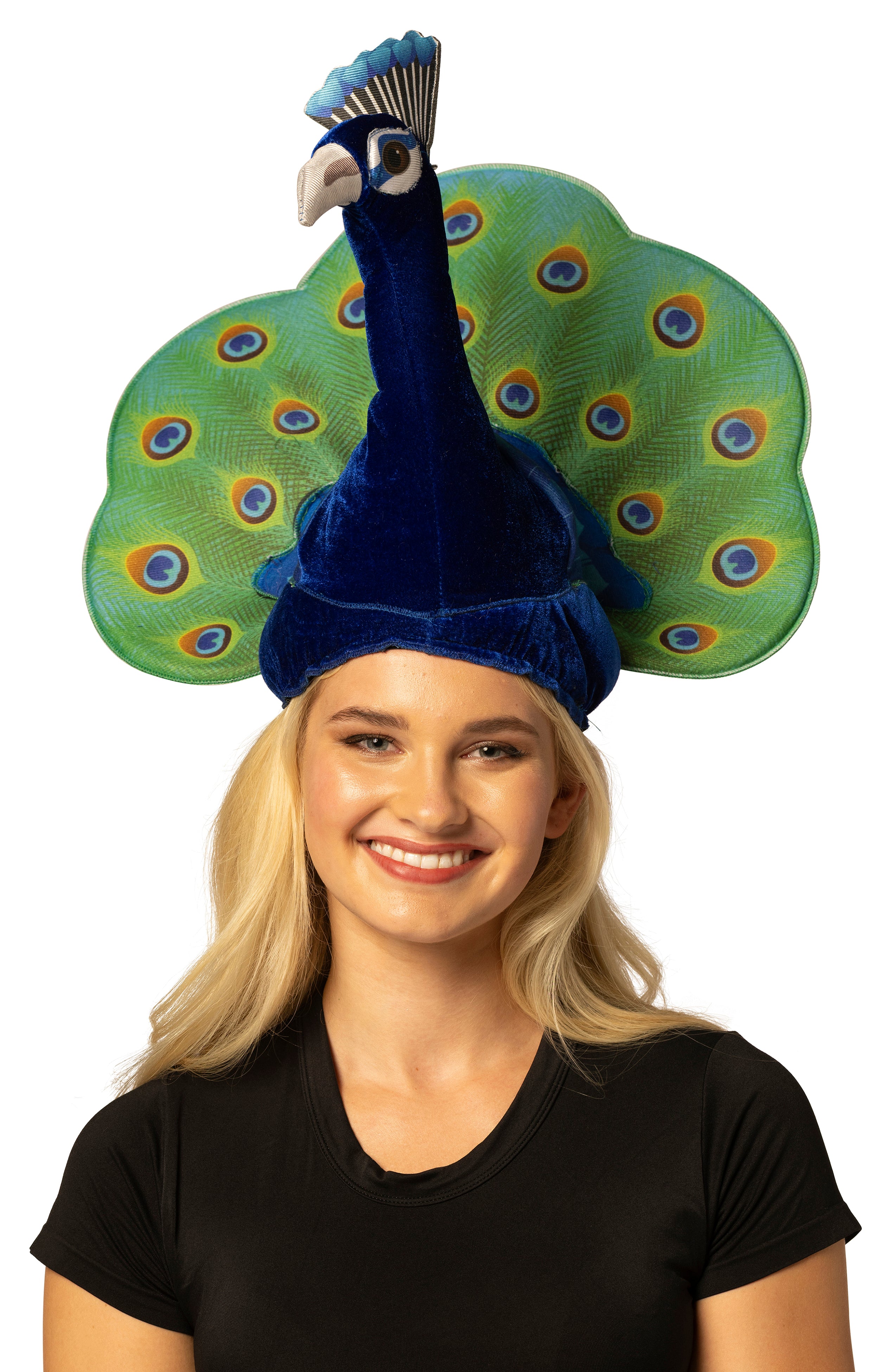 Rasta Imposta Peacock Hut Kostümzubehör One Size Bunt