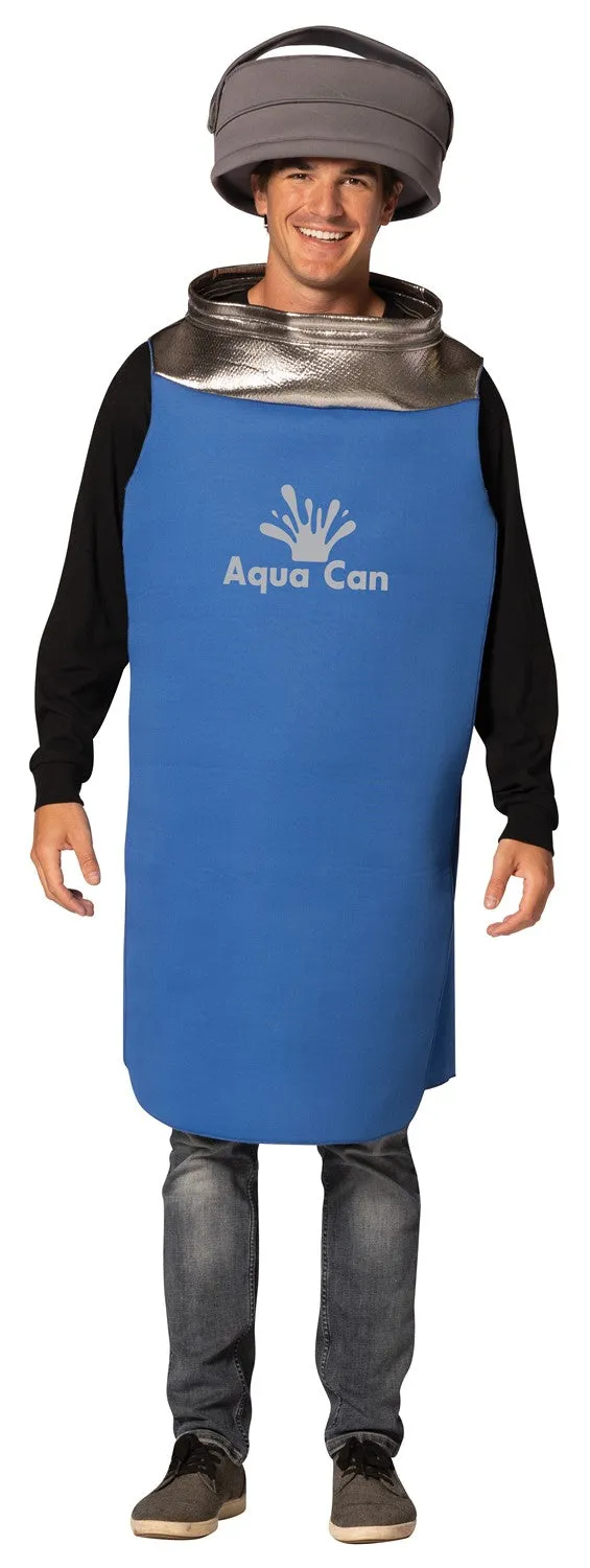 Rasta Imposta Aqua Can Wasserflasche Kostüm One Size mit Hut