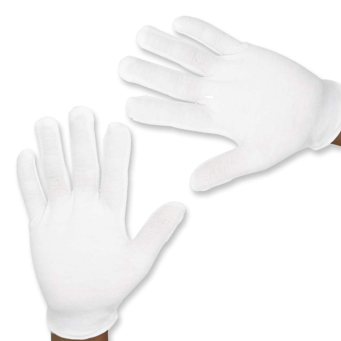 Katara Mario Handschuhe weiß Baumwolle Einheitsgröße 1 Paar