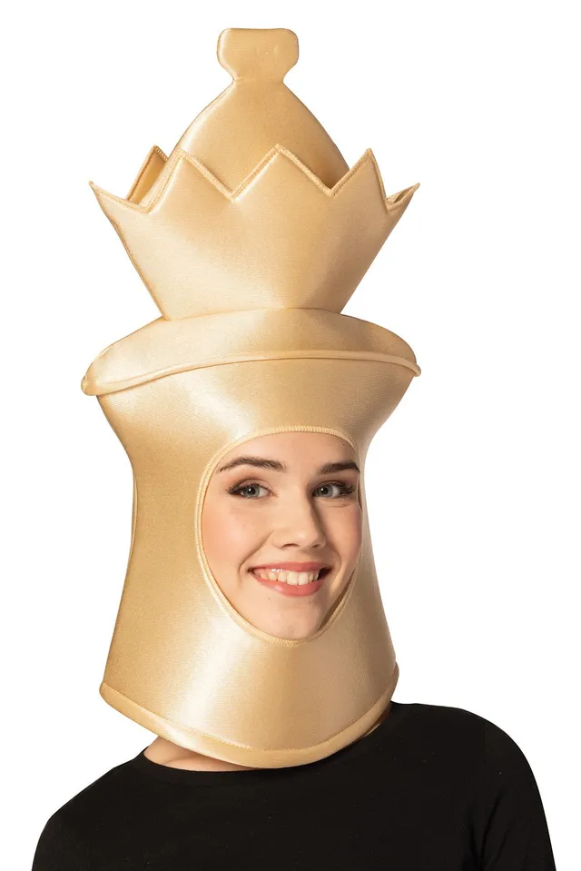 Rasta Imposta Beige Queen Kopfbedeckung Schach Kostüm One Size