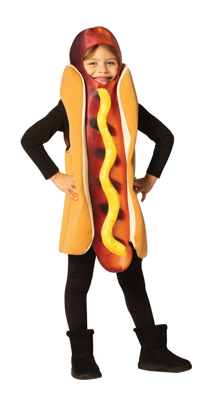 Rasta Imposta Hot Dog Grilled Kinderkostüm Gr. 3-6 Schaum