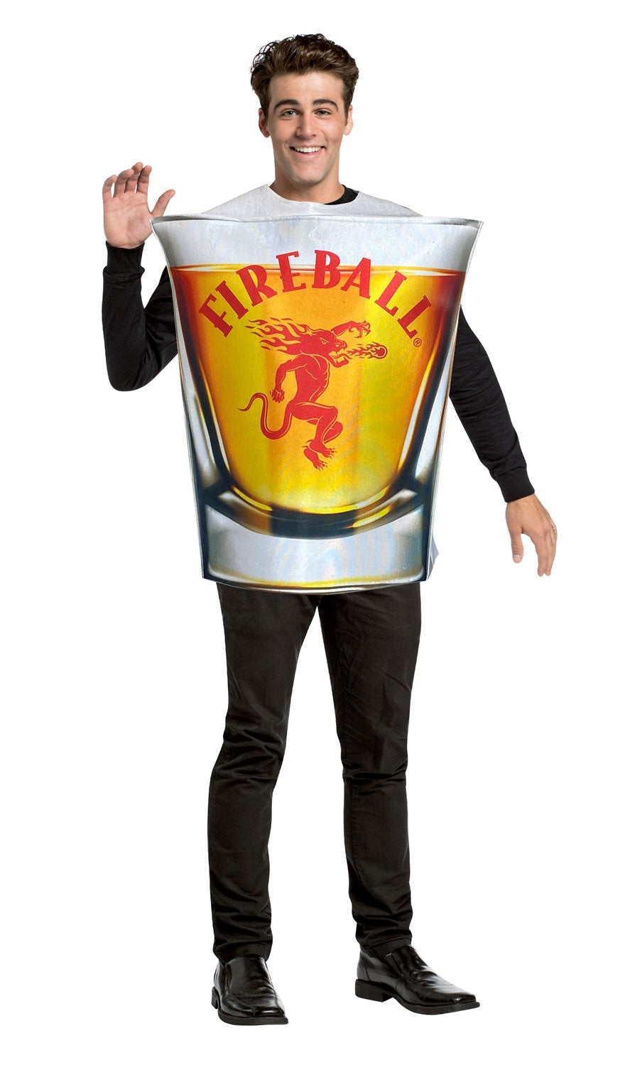 Rasta Imposta Fireball Shotglas Kostüm Einheitsgröße Unisex