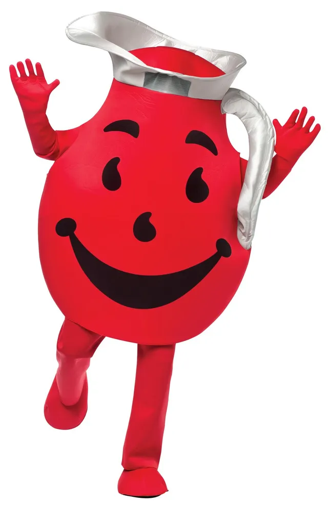Rasta Imposta Kool Aid Deluxe Kostüm Rot One Size Polyester