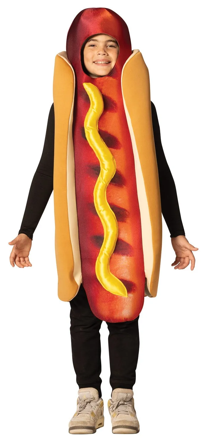 Rasta Imposta Hot Dog Kinderkostüm Gr. 12-14 Schaum