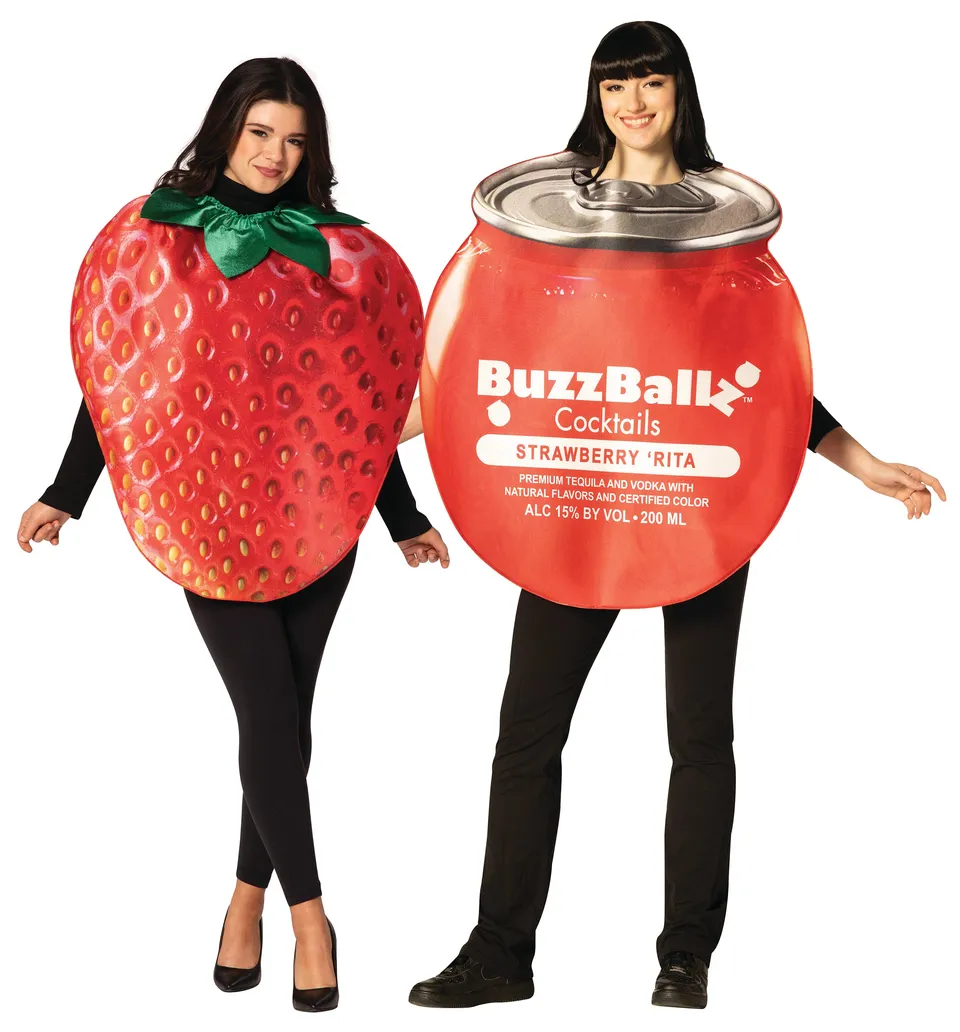 Rasta Imposta BuzzBallz Strawberry Partnerkostüm 2er One Size
