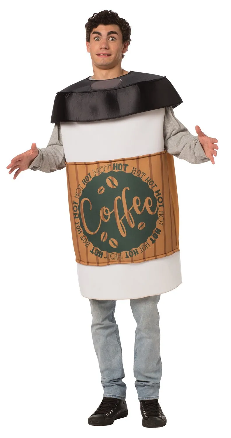 Rasta Imposta Coffee 2 Go Kaffeebecher Kostüm Einheitsgröße