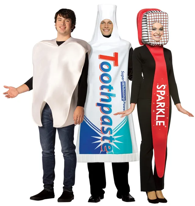 Rasta Imposta Zahn Gruppenkostüm One Size 3-teilig Polyester