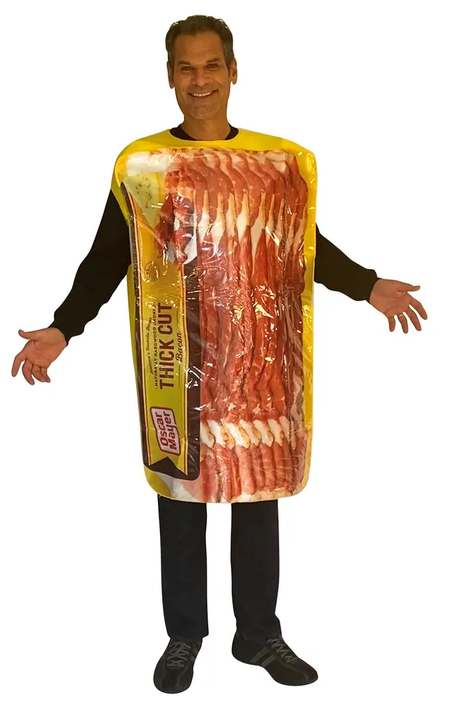 Rasta Imposta Oscar Mayer Thick Cut Bacon Kostüm Einheitsgröße Polyester