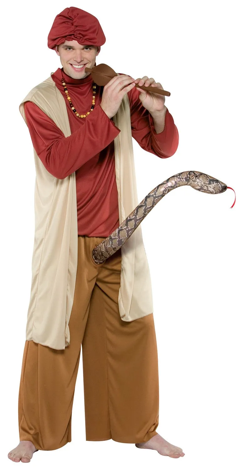 Rasta Imposta Snake Charmer Kostüm Erwachsene Einheitsgröße Flöte