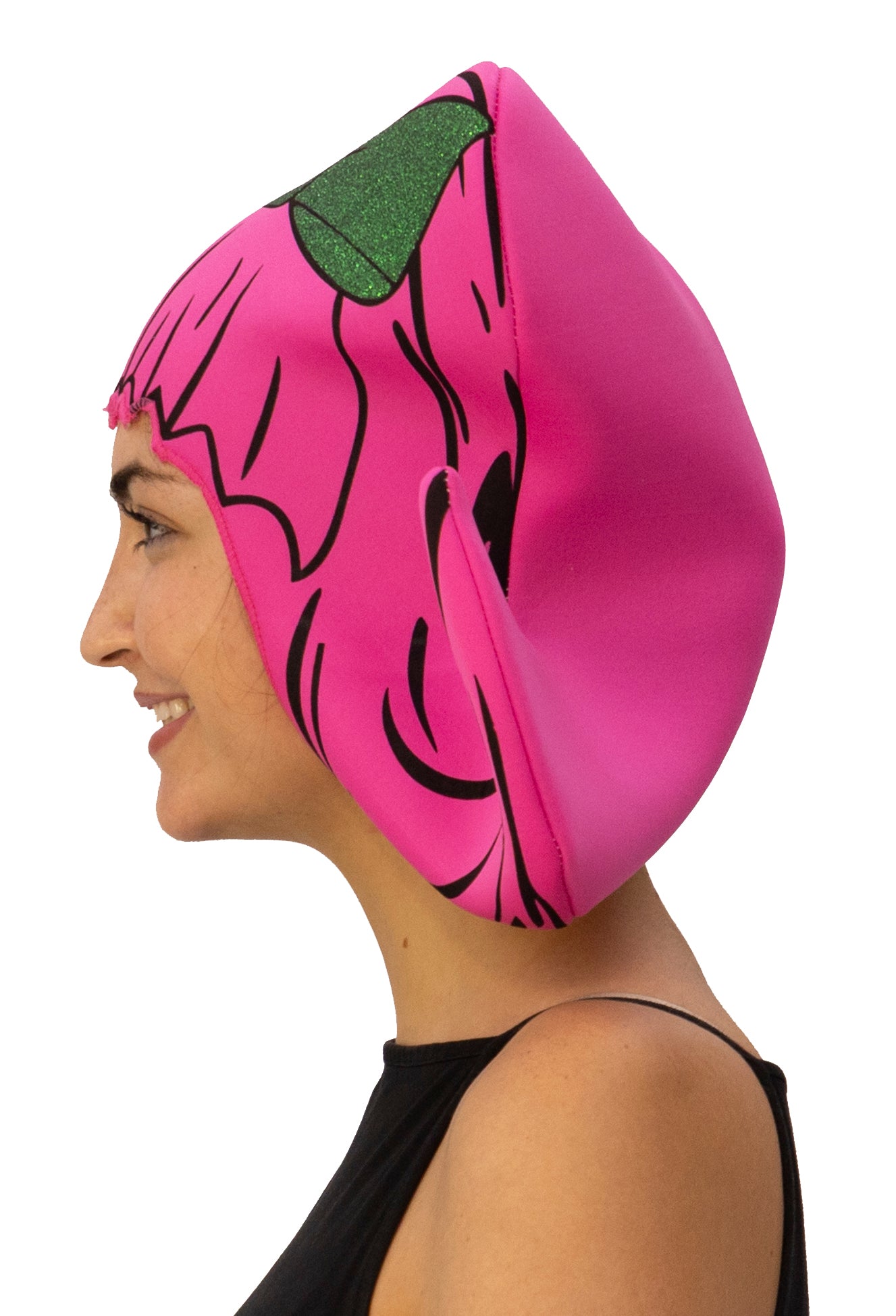Rasta Imposta Pink Bouffant Cartoon Perücke Hut Rosa