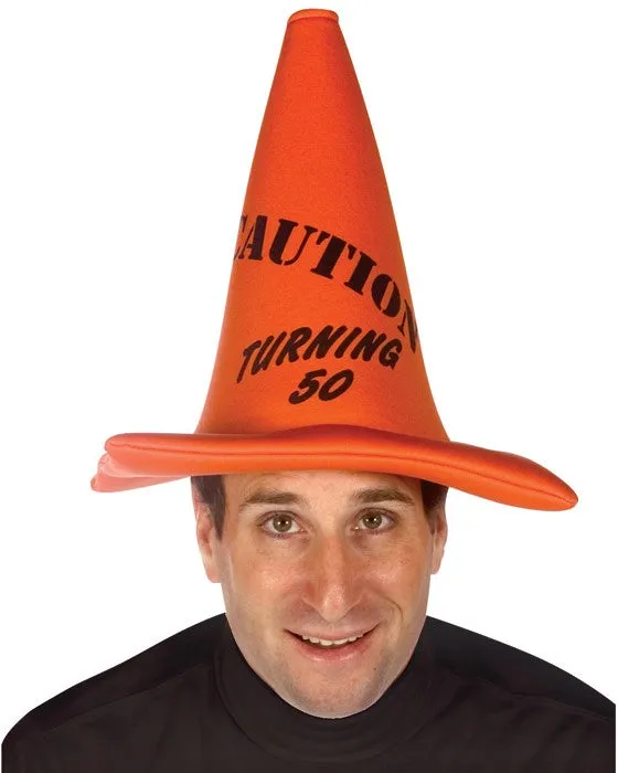 Rasta Imposta Turning 50 Cone Geburtstagshut One Size