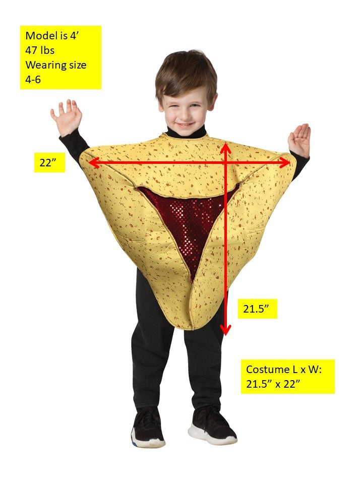 Rasta Imposta Children's Costumes Hamantaschen Cookie Kostüm 4-6