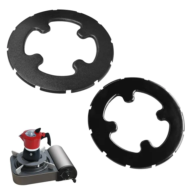 REDSUN Camping-Topfständer für Kocher kleine Töpfe ab 7 cm Stahl
