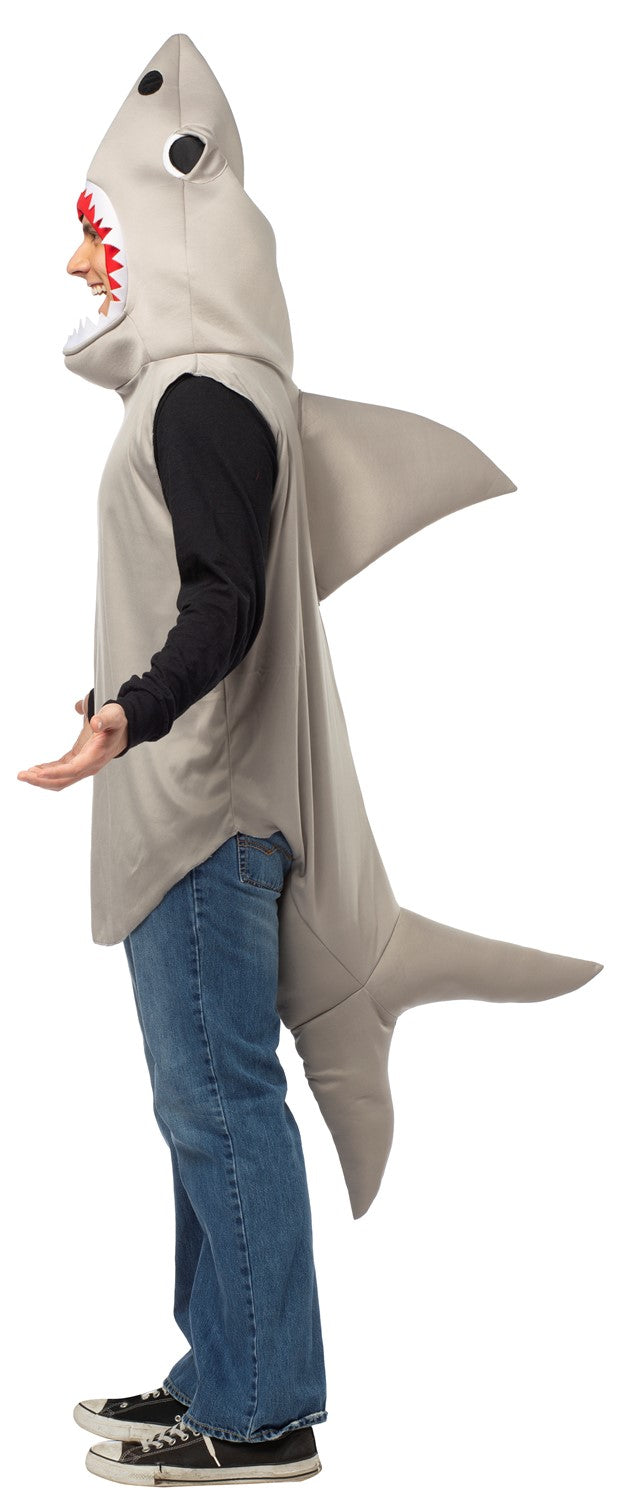Rasta Imposta Sand Shark Kostüm Erwachsene One Size grau