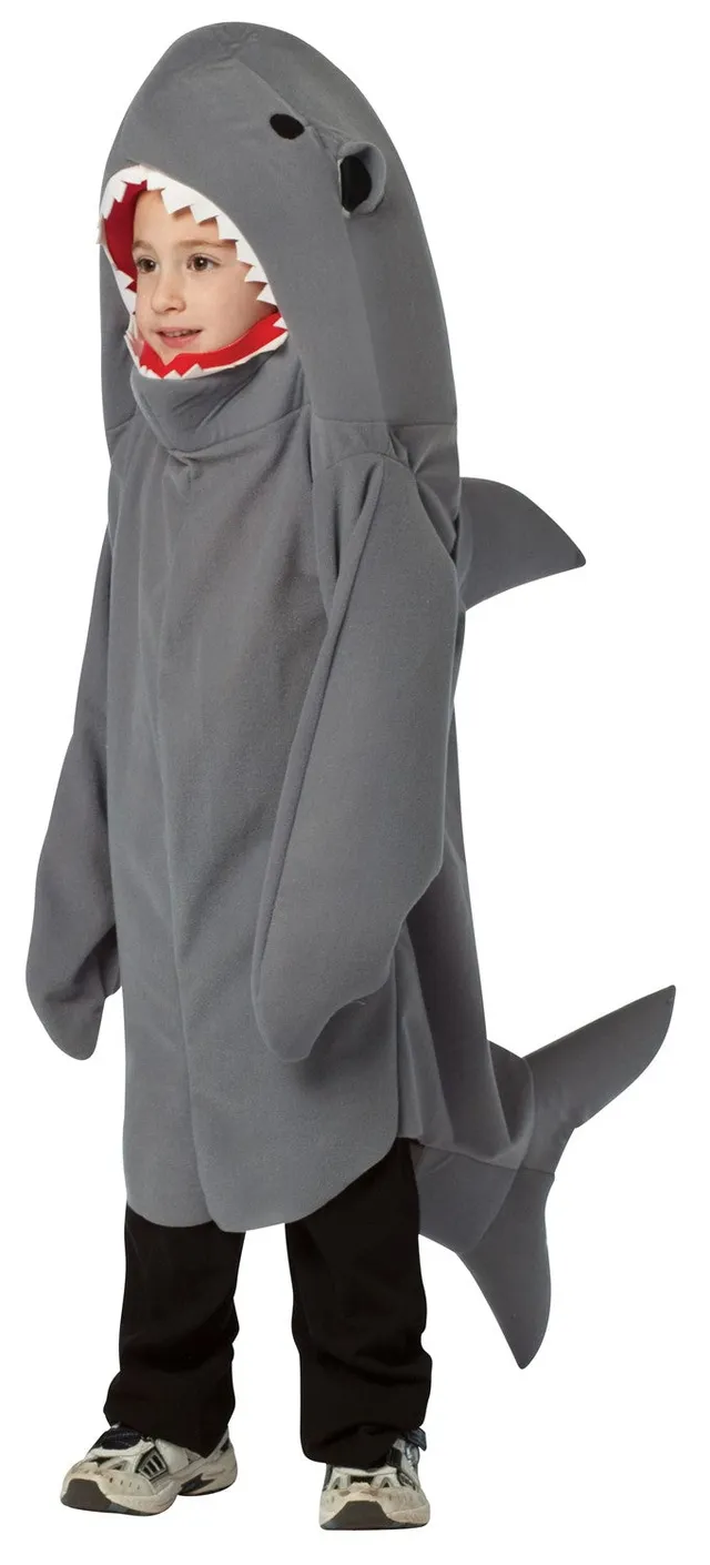 Rasta Imposta Shark Kostüm Kinder Größe 4-6 Polyester