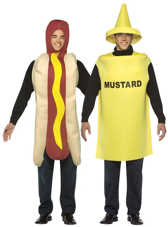 Rasta Imposta Hot Dog & Mustard Paarkostüm One Size Unisex
