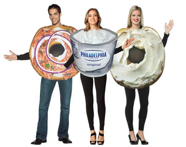 Rasta Imposta Bagel Lox Gruppenkostüm 3-teilig Einheitsgröße