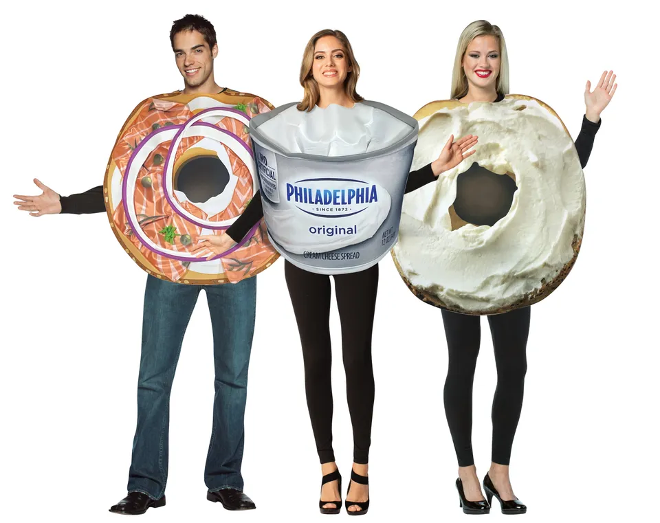 Rasta Imposta Bagel Lox Gruppenkostüm 3-teilig Einheitsgröße