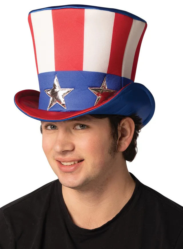 Rasta Imposta Uncle Sam Zylinder rot weiß blau One Size