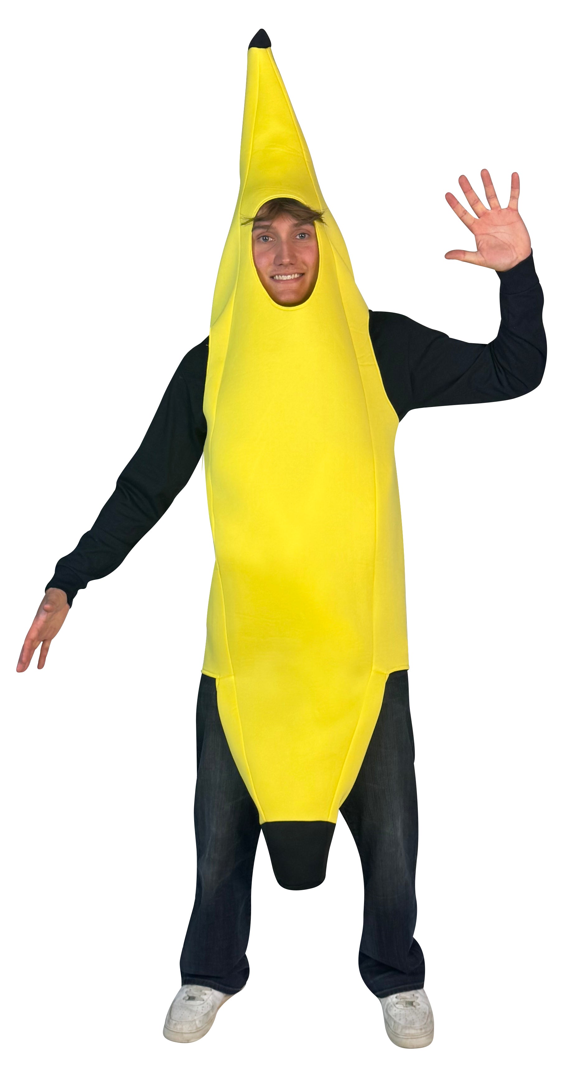 Rasta Imposta Deluxe Banana Kostüm Einheitsgröße gelb