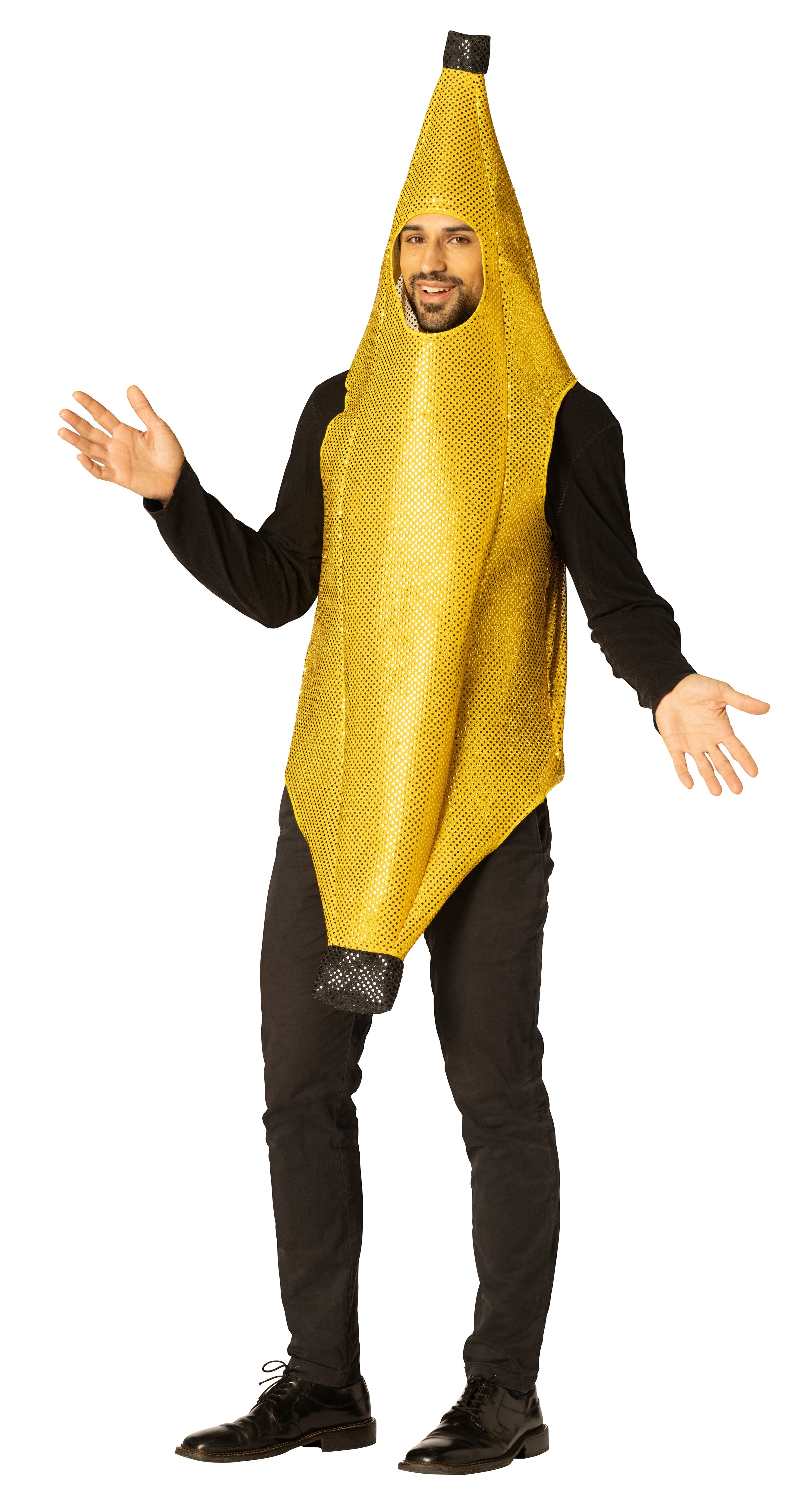Rasta Imposta Glitzy Sequin Banana Bananenkostüm Pailletten