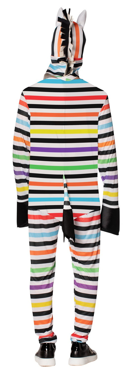 Rasta Imposta Rainbow Zebra Zebra Kostüm One Size