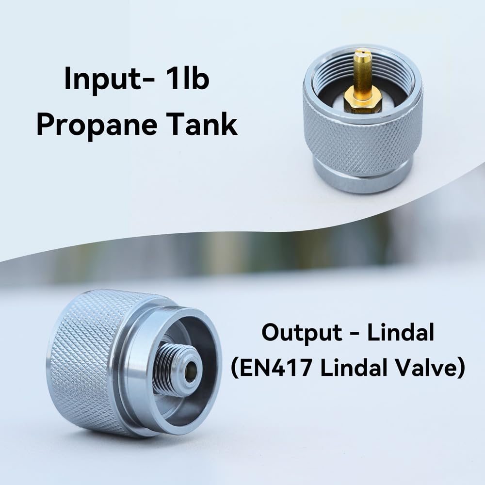 REDSUN Adapter Set Propan Butan zu Isobutan EN417 40g